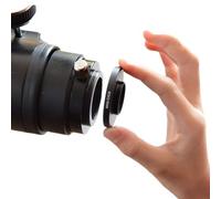 M42 to C CS Mount Adapter Ring, M42x0.75mm Female to C CS Mount M42 Step Up Coupling Ring Adapter for Macro Photography Telescope