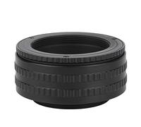 M42 to M42 Helicoid Adapter Adjustable Focusing Tube Macro Photography Accessory Sturdy Aluminium Alloy Black 25 55mm for Macro Lenses Without Focus Ring
