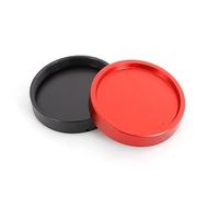 M42X0.75 M48X0.75 Metal Dust Cover T2 Thread Camera Astronomical Primary Lens Dustproof Caps 1.25 inches(M48X0.75 Black)