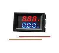 M430 DC 4-30V Digital Voltmeter Ammeter Dual Display Voltage Detector Current Meter Panel Amp Volt Gauge 10A 50A 100A(100A 2)