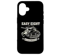 M4A3E8 Easy Eight Sherman Tank WW2 Tank Crew History Buff Case for iPhone 16