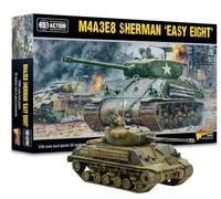 Warlord Games Scale Model Tank M4A3E8 Sherman Easy Eight 1:56/28mm Plastic US Army