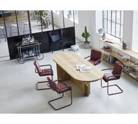 M4RS Console trolley / Bar trolley Tecta Walnut - Silver Grey - No - M4RS
