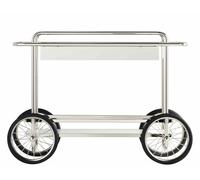 M4RS Console trolley / Bar trolley Tecta White - Silver Grey - No - M4RS