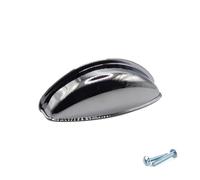 M4TEC Bedroom Furniture Cup Kitchen Cabinet Door Handles for Cupboard Door Handles, and Drawers, Kitchen Furniture Polished Chrome Pull Handles. VG3 Series: 64 mm