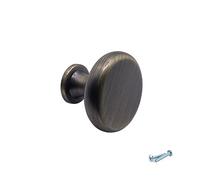 M4TEC Bedroom Furniture Door Handles Matt Antique Pull Handles Interior Kitchen Cupboard Door Handles, Cabinets Handles, and Wardrobe Door Knobs - VD5 Series: 33 mm. Pack of 10