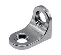 M4TEC Heavy Duty Shelf Brackets Support for Wardrobe Shelf Fixings -100 Pack Steel Metal Chrome Shelf Support Peg, Wall Brackets for Shelves, Closet Shelve Support, Shelf Support Bracket - 2x14x16.5mm