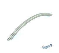 M4TEC Stainless Steel Bow Pull Handle for Bedroom Furniture, Kitchen Furniture, and Cupboards, Perfect as Wardrobe Handles, Door Handles, Kitchen Cabinet and Draw Handles - N8 Series 288 mm