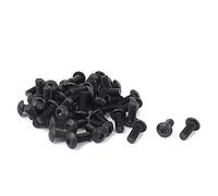 M4x10 mm Hex Head Socket Cap Screw Bolt Black 50 Pcs