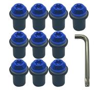 M5 5mm Fastener Nuts Windscreen Windshield Screw Mounting Bolts For Suzuki GSXR GSX-R 600 750 1000 K1 K2 K3 K4 K5 K6 K7 K8 K9