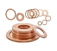 M5 M6 M8 M10 M12 M14 M16 M18 M20 M22 M24 Washer Gasket Flat Sealing Spacers(M5x9x1(50Pcs))