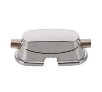M5 Metal Snare Drum Silver Double Ended Lug Replacement Parts | Withstands Intense Percussion Metal Construction with Smooth Burr-free Edges, Balanced Force Distribution