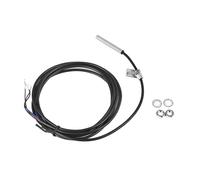 M5 Mini Inductive Proximity Sensor Switch PNP DC 3 - Wire Normally Open, 1 mm Detection Distance, Plated Brass Body with LED Indicator, for Industrial Automation and PLC