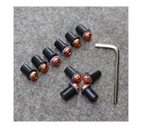 M5 Motorcycle Aluminum Fairing Windshield Screen Nut Bolt Screw Kit Set+Allen For CBR600RR For CBR1000RR For CBR900RR For VFR Bolts Washers(Orange)