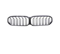 M5 Performance Front Kidney Bumper Carbon Fiber Grille Color Grill Cover Compatible For BMW 5 Series G30 G31 G38 LCI 2020 2021 2022(Dual matte black)