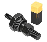 M5 Rivet Nut Gun Head Replacement Tip Alloy Steel Mandrel for Manual Rivnut Setter Tool Black 5mm Diameter Durable Precision Fit