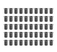 M5 Rubber Nuts, 5mm Metric Motorcycle Windscreen Fixing Nut M5 Well Nuts Fairing Fasteners Motorcycle Accessories(50Pcs)