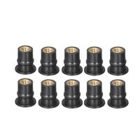 M5 Rubber Well Nuts 5MM Metric Motorcycle Windshield Shaft Nut