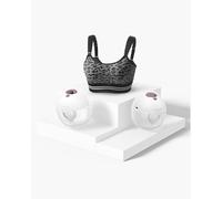 M5 Smart Bra Bundle: Double M5 Smart Breast Pump and 4-in-1 Pumping Bra(YN12) | Bra Size: 2XL | Color: Cozy Red