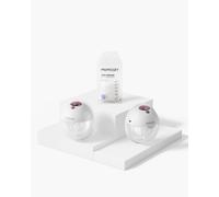 M5 Smart Wearable Breast Pump - Upgraded with App Control | Ship to: US | Style: Double + 120 count bags | Color: Cozy Red