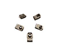 M5 Stainless Steel U -Style Clip-On Nut,U-Type Fasteners (Pack of 30)