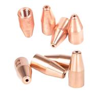 M5 Thread Single Wire Guide Nozzle for Handheld Fiber Laser Welding, 10-Pack Copper Alloy Tips, Anti-Spatter, Precise Wire Feeding, Easy Installation 10 pcs 1.2mm