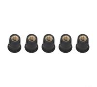 M5 x 0.8mm Brass Well Nuts 5PCS Vibration Isolator(M-5)