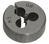 M5 x 0.8mm Metric Split Die - Quality Steel - Bar / Bolt Threading Bit & Case