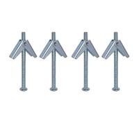 M5 x 100mm Spring Toggle Plasterboard Fixing - 4 Pack