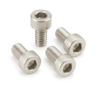 M5 x 10mm Allen Socket Head Cap Screws (20pk) - ISO 4762 A2-70 Stainless Steel Allen Hex Drive Machine Screws - Full Thread Metric Fasteners for DIY, Engineering, 3D Printing M2 M3 M4 M5 M6 M8 (20pk)