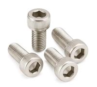 M5 x 14mm Allen Socket Head Cap Screws (20pk) - ISO 4762 A2-70 Stainless Steel Allen Hex Drive Machine Screws - Full Thread Metric Fasteners for DIY, Engineering, 3D Printing M2 M3 M4 M5 M6 M8 (20pk)