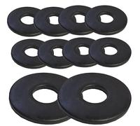 M5 x 20mm Black Penny Washers Stainless Steel Blackened Washer for M3 M4 M6 M8 M10 M12 Screws (Pack of 10)