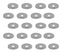 M5 x 25mm Penny Repair Flat Washers Mudguard A2 Stainless Steel (Pack of 20)