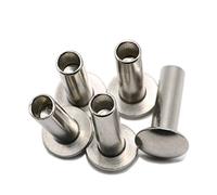 M5 x 26mm Truss Head Semi Tubular Rivet,Staniless Steel,Pack 50-piece