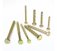 M5 x 50 mm Hex-Head Self-Tapping Thunder Bolts - 12 Pack