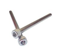 M5 x 65mm Allen Socket Head Cap Screws (10pk) - ISO 4762 A2-70 Stainless Steel Allen Hex Drive Machine Screws - Full Thread Metric Fasteners for DIY, Engineering, 3D Printing M2 M3 M4 M5 M6 M8 (10pk)