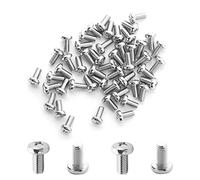 M5 x 90mm Fully Threaded, Machine Screws Stainless Steel Truss Head Bolts with Cross Recessed Phillips Drive for Cabinet Drawer Knob Pull Handle 10PCS(M5*10)
