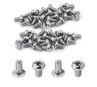M5 x 90mm Fully Threaded, Machine Screws Stainless Steel Truss Head Bolts with Cross Recessed Phillips Drive for Cabinet Drawer Knob Pull Handle 10PCS(M5 x 8mm)
