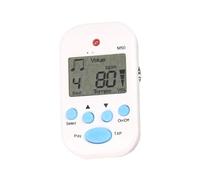 M50 Electronic Metronome LCD Digital Plastic Electric Guitar Piano Metronome Musical Instrument Accessories(A)