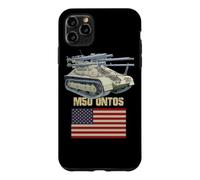 M50 Ontos Multiple 106 mm Anti-Tank Vehicle American Flag Case for iPhone 11 Pro Max