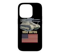 M50 Ontos Multiple 106 mm Anti-Tank Vehicle American Flag Case for iPhone 14 Pro
