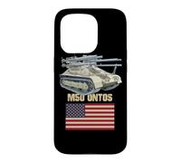 M50 Ontos Multiple 106 mm Anti-Tank Vehicle American Flag Case for iPhone 15 Pro