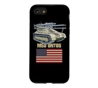 M50 Ontos Multiple 106 mm Anti-Tank Vehicle American Flag Case for iPhone SE (2020) / 7/8