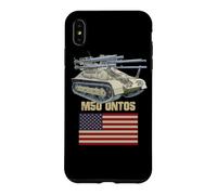 M50 Ontos Multiple 106 mm Anti-Tank Vehicle American Flag Case for iPhone XS Max