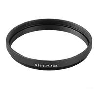 M54x0.75 Length Extension Tube for Astronomical Telescope Photography, Anodized Aluminum T-Ring Adapter with Internal and External Threads(M54*0.75-5 mm)
