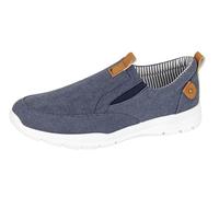 M584C-9 Mens Canvas Casual Denim Blue Size 9