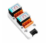 M5Stack 2-Channel SPST Relay Unit & LED, GPIO, I2C, & Grove 3A, 8A, 10A, 16A, DC12V 24V 28V & AC 220V 240V 250V 5V Coil, Includes HY2.0-4P Grove Cable & 3.96 Terminal (2 Relay Unit - 8 Amps (U131))