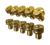 M5x0.75 Thread Main Jets for Mikuni Carburetors 10pc | Fits for mikuni HS40,HSR42,HSR45,HSR48, for rs series, TM33,TM36,TM40, VM16,VM29,VM33 carburetors