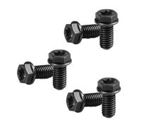 M5X10 M6X13 Brake Disc Pad Screws Compatible With Light X Light S L1E X160 X260 Electric Dirt Bike Fits Front Rear Brake System(Black Rear)