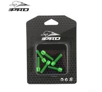 M5x18mm Steel For Bicycle Stem Bolts For CNC Anodized Rustproof Handlebar Headset Seatpost Clamp Screws for Road Mountain For Bike Components 6 Pack Multi Color Options(Green)